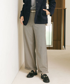 レディース セミワイド トラッド パンツ通販 [0205-55554