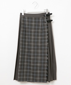レディース チェック プリーツ スカート通販 [0206-45654