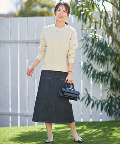 レディース ワンウォッシュ デニム スカート通販 [0206-51650