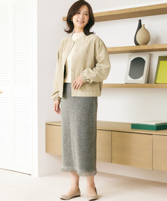 レディース ラメ ニット スカート通販 [0206-55652] - クロコダイル