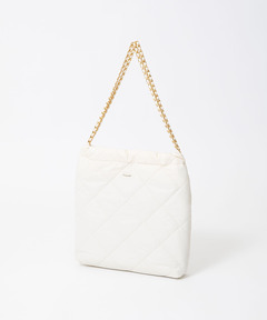 ホワイト キルティング バッグ レディース キルティング トートバッグ通販 [0208-57850