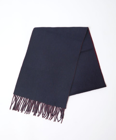 レディース カシミヤブレンド リバーシブル マフラー通販 [0219-55951