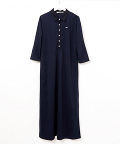   ポロワンピース ネイビー レディース ドライタッチ ポロ ワンピース【一部店舗限定】通販 [0221