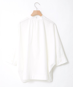 レディース バンドカラー ドルマンスリーブ ブラウス通販 [0301-44199