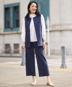 レディース ハイネック 肩ボタン ブラウス通販 [0301-53100