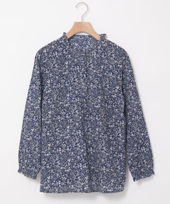 レディース ミラクルウェーブ 花柄プリント ブラウス通販 [0301-53109