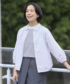 【再値下げ】未使用【洗える】【接触冷感】【クイックドライ】ペタルスリーブブラウス 洗える】【接触冷感】【クイックドライ】ペタルスリーブブラウス 楽天