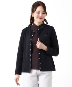 【確認用】ブラック カーディガン 長袖 ボタン付き③ レディース スナップボタン カーディガン通販 [0302-36299