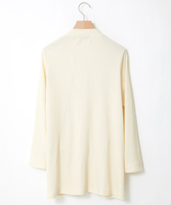 レディース ストライプリブ ロング カーディガン通販 [0302-43209