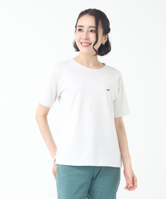 レディース セルロースコットン クルーネック Tシャツ【吸汗速乾】通販