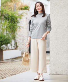 レディース 接結 ハイネック カットソー通販 [0302-51203