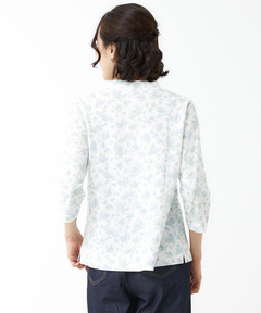 JEANCOLONNA ジャンコロナ 蛇柄キャミソールハイネックカットソー JEANCOLONNA ジャンコロナ 蛇柄キャミソールハイネック