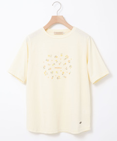 レディース 小花柄 プリント Tシャツ通販 [0302-53211] - クロコダイル