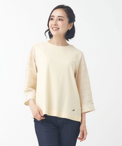 Kolor ドッキングカットソー レディース スノーコットン ドッキング カットソー【接触冷感】通販