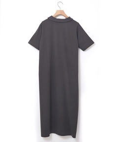 レディース プレーティング天竺 ショールカラー ワンピース通販 [0302