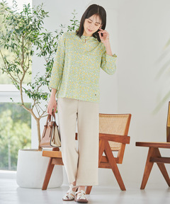 レディース フルーツモチーフ 襟フリル Tシャツ通販 [0302-53218