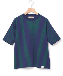 レディース モックネック ボーダー Tシャツ通販 [0302-53222