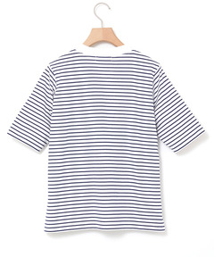 レディース モックネック ボーダー Tシャツ通販 [0302-53222