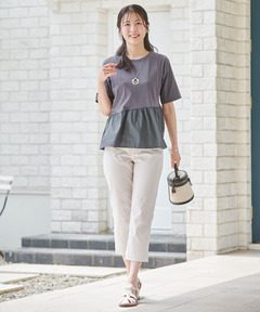 レディース ドッキング 半袖 Tシャツ通販 [0302-53224] - クロコダイル