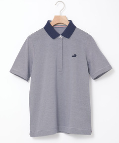 レディース パーマフィット加工 鹿の子 ポロシャツ【一部店舗限定