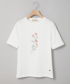 レディース コスモス プリント Tシャツ通販 [0302-55205