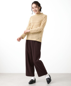 レディース ジャカード ハイネック プルオーバー通販 [0302-55236