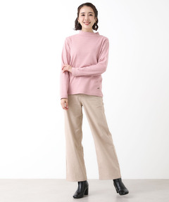 レディース 接結 ハイネック カットソー通販 [0302-56208