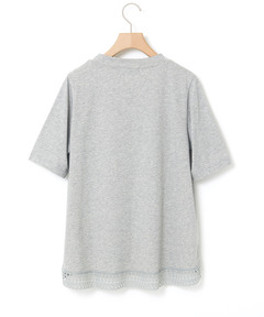 レディース 裾レース 半袖 Tシャツ通販 [0302-64205] - クロコダイル