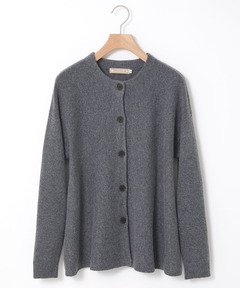 レディース フレアシルエット ニットカーディガン【手洗いOK】通販