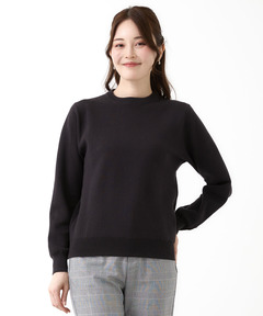 レディース クロコダイルタータン クルーネック ニット【一部店舗限定