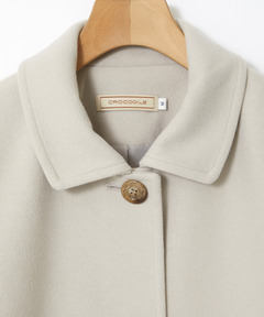 最終価格！Yuni ビンテ－ジコットンミドルステンカラコ－ト(値札付き) レディース ミドル丈 ステンカラー コート通販 [0304-41400