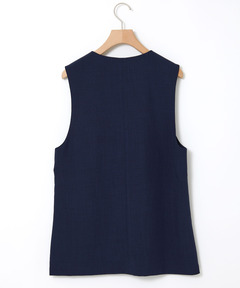 ユリウス　ノーカラーベスト 美品　L ユリウス ノーカラーベスト 美品 L ユリウス ノーカラーベスト 美品 L