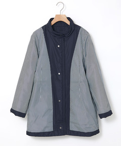 レディース キルティング切り替え 中綿 ジャケット【撥水加工】通販