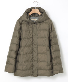 レディース フード付き ダウン ジャケット【撥水加工】【一部店舗限定