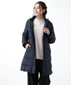 レディース タフタダウン ロング コート【撥水加工】【一部店舗限定