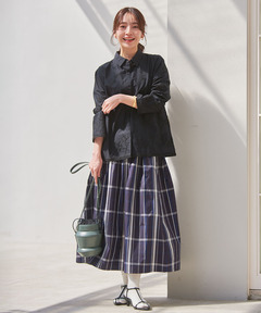 レディース チェック柄 フレアスカート通販 [0306-51600