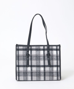 レディース チェック柄 スクエア トートバック通販 [0308-55809