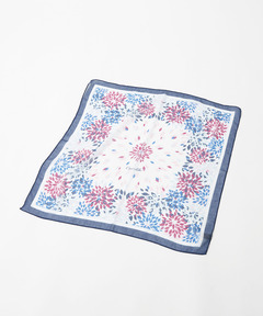 レディース フラワープリント シアー スカーフ通販 [0319-53901