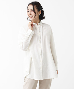 レディース サッカー ストライプ柄 チュニック通販 [0321-51705