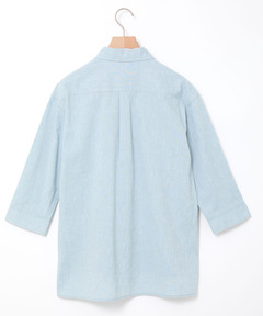 レディース コットンリネン 七分袖 チュニック【一部店舗限定】通販