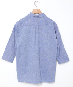 レディース コットンリネン 七分袖 チュニック【一部店舗限定】通販