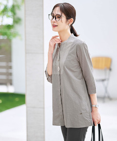 レディース 切り替え 七分袖 チュニック通販 [0321-55701