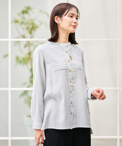 レディース 刺繍 ヨークデザイン チュニック通販 [0321-55706