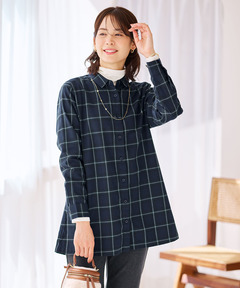 レディース ビエラ チェック柄 チュニック通販 [0321-56700
