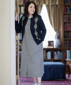 レディース クロコダイルタータン 長袖 ワンピース通販 [0321-57702