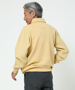 トレーナー　祥吾 メンズ 鹿の子 リブ 切り替え トレーナー【日本製生地】通販 [1002