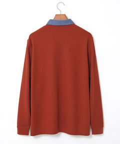 メンズ ハニカム組織 切り替え ポロシャツ通販 [1002-56211