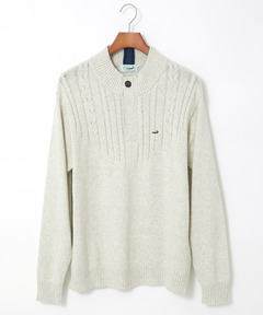 メンズ ウールブレンド ハイネック セーター通販 [1003-47307