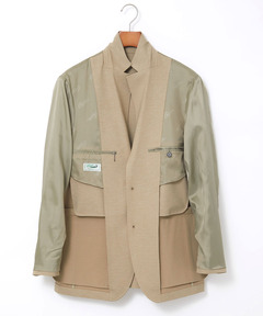 メンズ ジャージ素材 テーラード ジャケット通販 [1004-55406