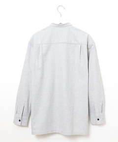 メンズ バンドカラー ネル シャツ通販 [1501-56171] - クロコダイル